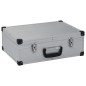 Valigetta per Attrezzi 46x33x16 cm Argento in Alluminio Valigetta per Attrezzi 46x33x16 cm Argento in Alluminio