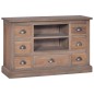 Credenza 90x30x58 cm in Legno Massello di Teak Credenza 90x30x58 cm in Legno Massello di Teak