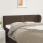 Testiera ad Orecchio marrone 147x23x78/88 cm in Similpelle Testiera ad Orecchio marrone 147x23x78/88 cm in Similpelle