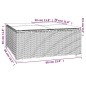 Set Divani da Giardino 6 pz con Cuscini in Polyrattan Marrone Set Divani da Giardino 6 pz con Cuscini in Polyrattan Marrone