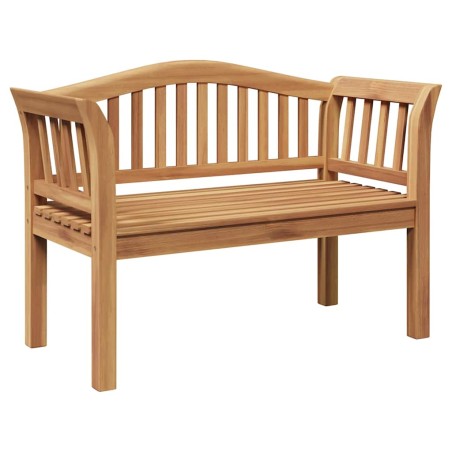 vidaXL Panchina da giardino Marrone 120 x 53.5 x 85 cm