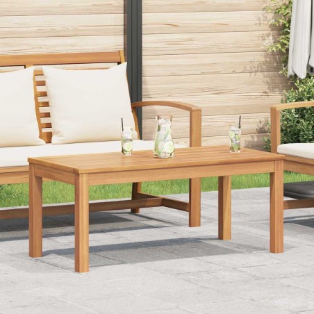 vidaXL Tavolo da Giardino Naturale 95 x 45 x 40 cm