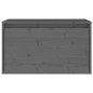 Pensile Grigio 60x30x35 cm in Legno Massello di Pino
