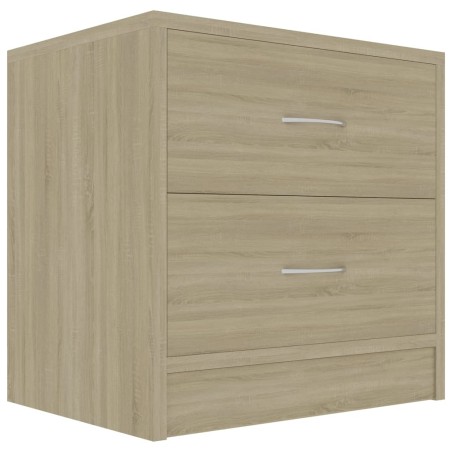 Comodino Rovere Sonoma 40x30x40 cm in Truciolato