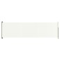 Tenda da Sole Laterale Retrattile per Patio 180x600 cm Crema Tenda da Sole Laterale Retrattile per Patio 180x600 cm Crema