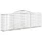 Cesti Gabbioni ad Arco 17 pz 300x30x100/120 cm Ferro Zincato Cesti Gabbioni ad Arco 17 pz 300x30x100/120 cm Ferro Zincato