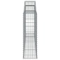 Cesti Gabbioni ad Arco 17 pz 300x30x100/120 cm Ferro Zincato Cesti Gabbioni ad Arco 17 pz 300x30x100/120 cm Ferro Zincato
