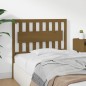 Testiera per Letto Miele 105,5x4x100 cm Legno Massello di Pino Testiera per Letto Miele 105,5x4x100 cm Legno Massello di Pino