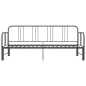 vidaXL Telaio Divano Letto Estraibile Grigio in Metallo 90x200 cm vidaXL Telaio Divano Letto Estraibile Grigio in Metallo 90x200 cm