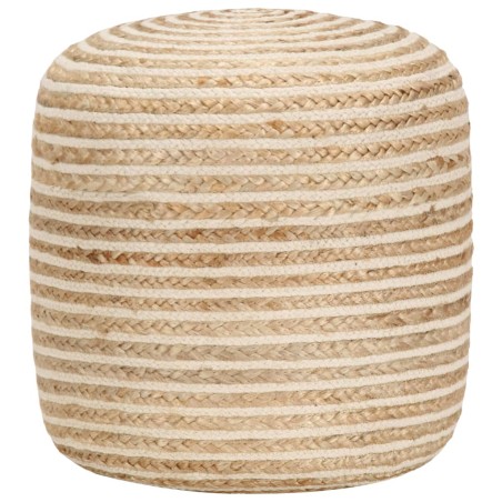 Pouf Lavorato a Mano 40x45 cm in Juta