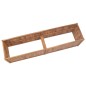 Letto Rialzato 200x50x50 cm in Legno Massello di Teak Letto Rialzato 200x50x50 cm in Legno Massello di Teak