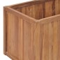 Letto Rialzato 200x50x50 cm in Legno Massello di Teak Letto Rialzato 200x50x50 cm in Legno Massello di Teak