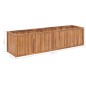 Letto Rialzato 200x50x50 cm in Legno Massello di Teak Letto Rialzato 200x50x50 cm in Legno Massello di Teak