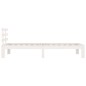 Giroletto Bianco in Legno Massello 90x190 cm 3FT Singolo Giroletto Bianco in Legno Massello 90x190 cm 3FT Singolo