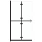 Parete per Doccia Walk-in Pieghevole in Vetro ESG 120x190 cm Parete per Doccia Walk-in Pieghevole in Vetro ESG 120x190 cm