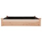 Fioriera Rialzata Giardino Fodera 120x120x25cm Massello Abete Fioriera Rialzata Giardino Fodera 120x120x25cm Massello Abete