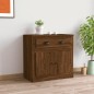 Credenza Rovere Marrone 70x35,5x67,5 cm in Legno Multistrato Credenza Rovere Marrone 70x35,5x67,5 cm in Legno Multistrato