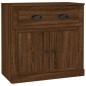 Credenza Rovere Marrone 70x35,5x67,5 cm in Legno Multistrato Credenza Rovere Marrone 70x35,5x67,5 cm in Legno Multistrato
