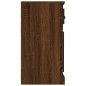 Credenza Rovere Marrone 70x35,5x67,5 cm in Legno Multistrato Credenza Rovere Marrone 70x35,5x67,5 cm in Legno Multistrato