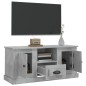 Mobile Porta TV Grigio Cemento 100x35,5x45cm Legno Multistrato Mobile Porta TV Grigio Cemento 100x35,5x45cm Legno Multistrato