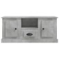 Mobile Porta TV Grigio Cemento 100x35,5x45cm Legno Multistrato Mobile Porta TV Grigio Cemento 100x35,5x45cm Legno Multistrato