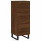 Credenza Rovere Marrone 34,5x34x90 cm in Legno Multistrato Credenza Rovere Marrone 34,5x34x90 cm in Legno Multistrato