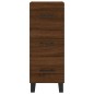 Credenza Rovere Marrone 34,5x34x90 cm in Legno Multistrato Credenza Rovere Marrone 34,5x34x90 cm in Legno Multistrato