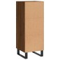 Credenza Rovere Marrone 34,5x34x90 cm in Legno Multistrato Credenza Rovere Marrone 34,5x34x90 cm in Legno Multistrato