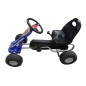 vidaXL Go Kart a Pedali Blu vidaXL Go Kart a Pedali Blu