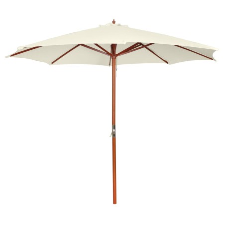 Ombrellone 300x258 cm Bianco Sabbia