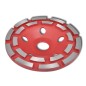 Mola a Tazza Diamantata a Doppia Fila 180 mm Mola a Tazza Diamantata a Doppia Fila 180 mm