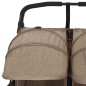 vidaXL Passeggino Gemellare Grigio Talpa in Acciaio vidaXL Passeggino Gemellare Grigio Talpa in Acciaio