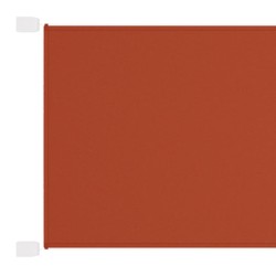 Paravento Verticale Terracotta 60x800 cm in Tessuto Oxford