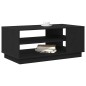 vidaXL Tavolino da salotto Rovere nero 102 x 55 x 43 cm vidaXL Tavolino da salotto Rovere nero 102 x 55 x 43 cm