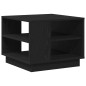 vidaXL Tavolino da salotto Rovere nero 55 x 55 x 42 cm vidaXL Tavolino da salotto Rovere nero 55 x 55 x 42 cm