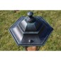 vidaXL Lampione da Giardino Preston 105 cm vidaXL Lampione da Giardino Preston 105 cm