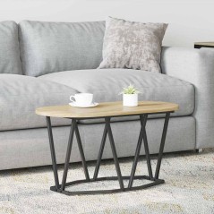 vidaXL Tavolino da Caffè rovere sonoma 80 x 40 x 40,5 cm