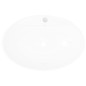 Lavabo Ceramica Lusso Ovale Foro di Scarico e Foro Rubinetto Lavabo Ceramica Lusso Ovale Foro di Scarico e Foro Rubinetto