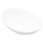 Lavello in Ceramica di Lusso Bianco Ovale 40 x 33 cm Lavello in Ceramica di Lusso Bianco Ovale 40 x 33 cm