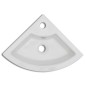 Lavandino con Troppopieno 45x32x12,5 cm Bianco Lavandino con Troppopieno 45x32x12,5 cm Bianco