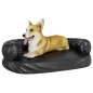 Letto per Cani Ergonomico Gommapiuma Nero 88x65cm Similpelle Letto per Cani Ergonomico Gommapiuma Nero 88x65cm Similpelle