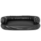 Letto per Cani Ergonomico Gommapiuma Nero 75x53cm Similpelle Letto per Cani Ergonomico Gommapiuma Nero 75x53cm Similpelle