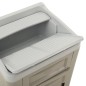 Mobiletto per Lavanderia 60x51x89 cm Sabbia Mobiletto per Lavanderia 60x51x89 cm Sabbia
