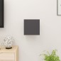 Armadietti a Parete per TV 2 pz Grigio Lucido 30,5x30x30 cm Armadietti a Parete per TV 2 pz Grigio Lucido 30,5x30x30 cm