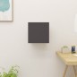 Armadietti a Parete per TV 2 pz Grigio Lucido 30,5x30x30 cm Armadietti a Parete per TV 2 pz Grigio Lucido 30,5x30x30 cm