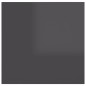 Armadietti a Parete per TV 2 pz Grigio Lucido 30,5x30x30 cm Armadietti a Parete per TV 2 pz Grigio Lucido 30,5x30x30 cm