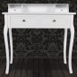Tavolino da Trucco Moderno Mobiletto Make Up Bianco Tavolino da Trucco Moderno Mobiletto Make Up Bianco