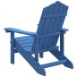 vidaXL Sedia da Giardino Adirondack Blu Acqua in HDPE vidaXL Sedia da Giardino Adirondack Blu Acqua in HDPE
