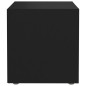 Mobile Porta TV 4 pz Nero 37x35x37 cm in Truciolato Mobile Porta TV 4 pz Nero 37x35x37 cm in Truciolato