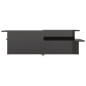 Tavolini da Salotto 2 pz Neri 111,5x50x33 cm Legno Multistrato Tavolini da Salotto 2 pz Neri 111,5x50x33 cm Legno Multistrato
